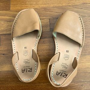 Kids Avarcas- made and bought in Spain size 33 European